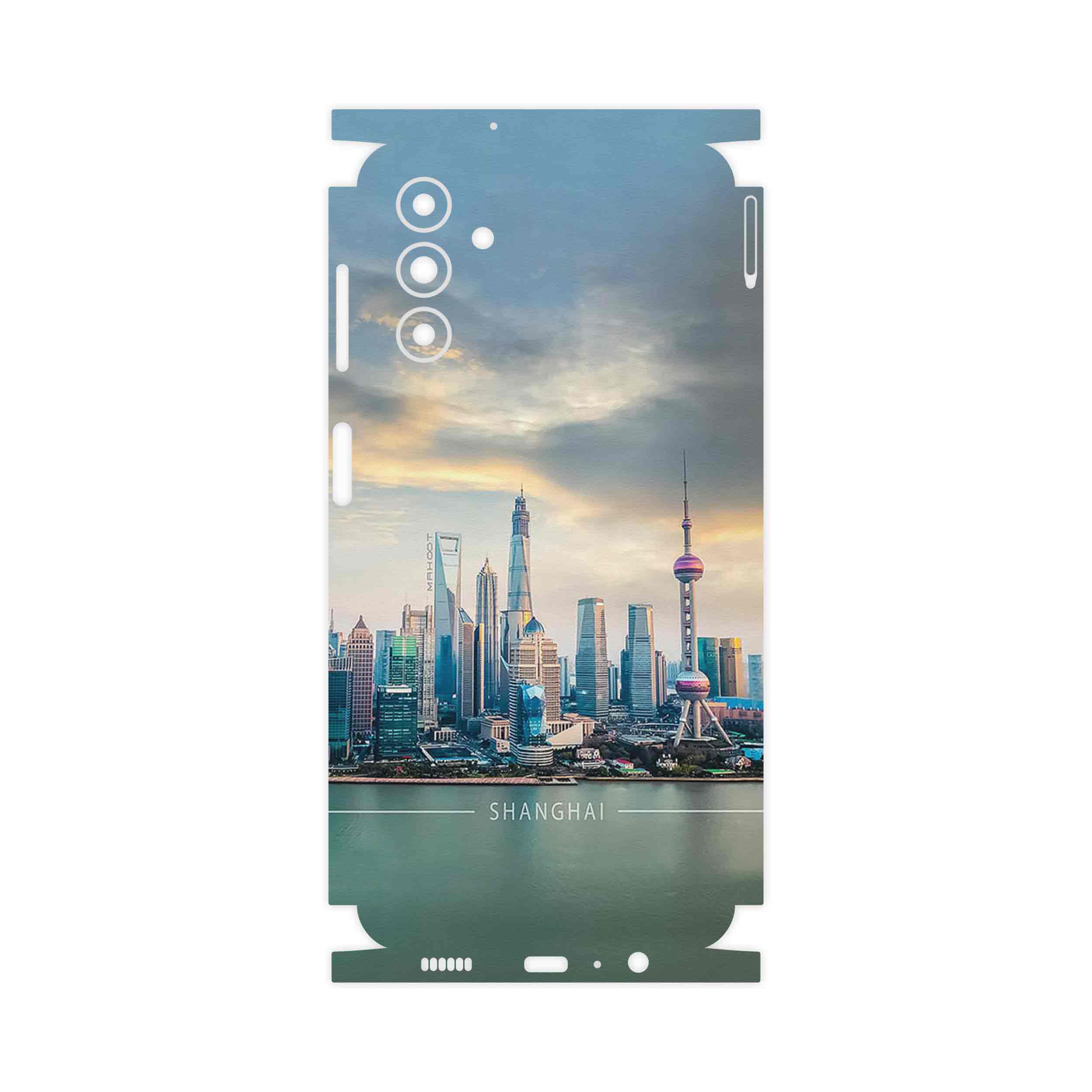 برچسب پوششی ماهوت مدل Shanghai_City-FullSkin مناسب برای گوشی موبایل سامسونگ Galaxy A04s