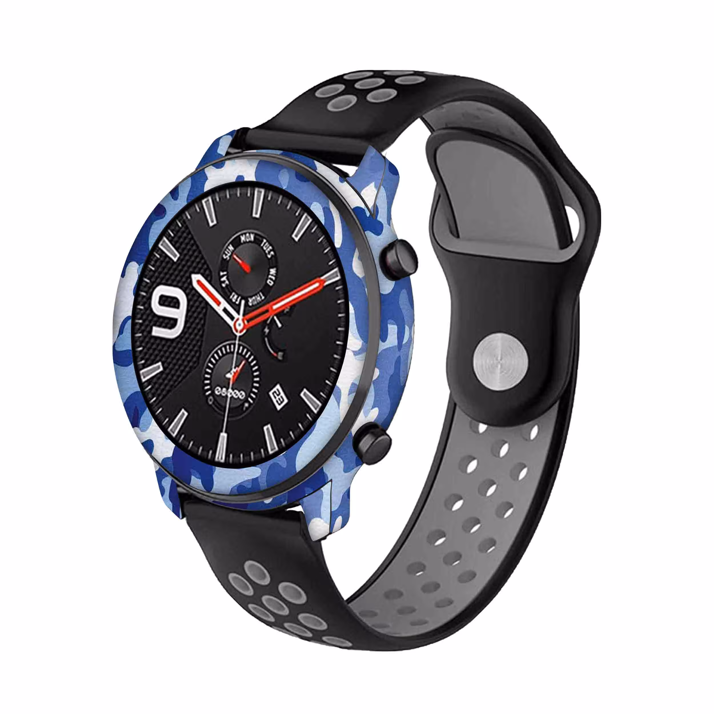 برچسب ماهوت طرح Army Winter مناسب برای ساعت هوشمند شیایومی Amazfit GTR 47mm
