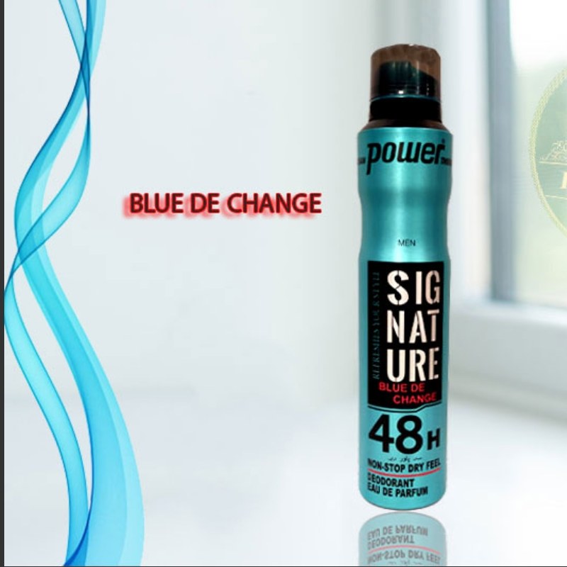 اسپری بدن power   رایحه بلو دی شنل (قبل سفارش استعلام موجودی گرفته شود)