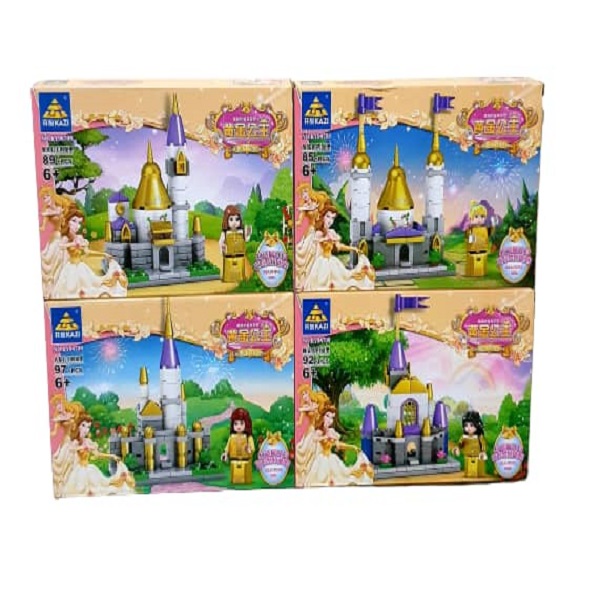 ساختنی کازی مدل قصر کد 98709 مجموعه 4عددی