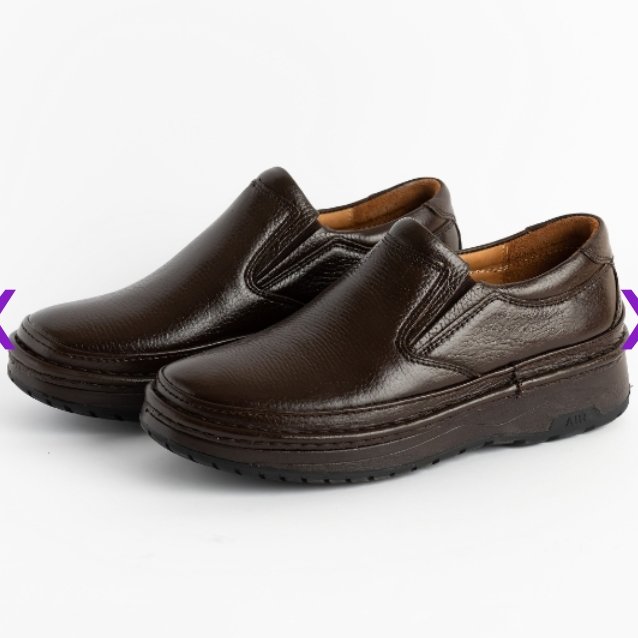 کفش تمام چرم اصل گاوی راحتی و شیک مدل فابیو پسرانه و مردانه