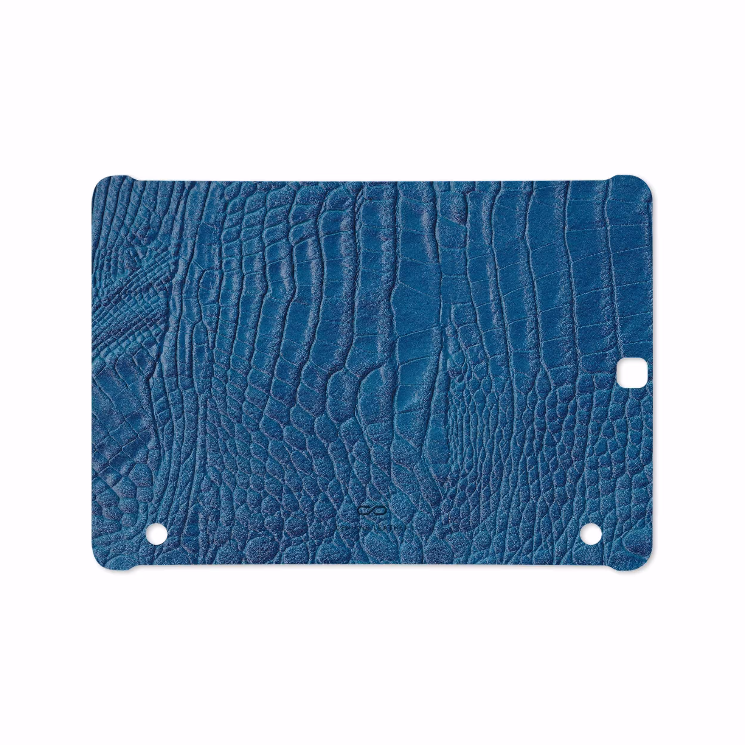 برچسب پوششی ماهوت مدل Blue-Crocodile-Leather مناسب برای تبلت سامسونگ Galaxy Tab S2 9.7 2015 T815