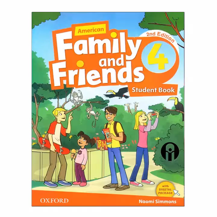 کتاب زبان family and friends 4