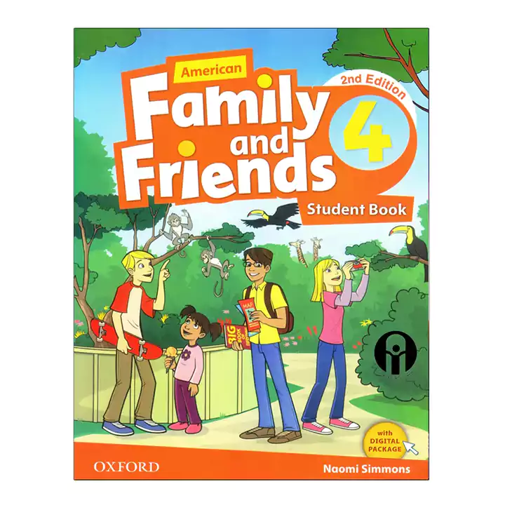 کتاب زبان family and friends 4
