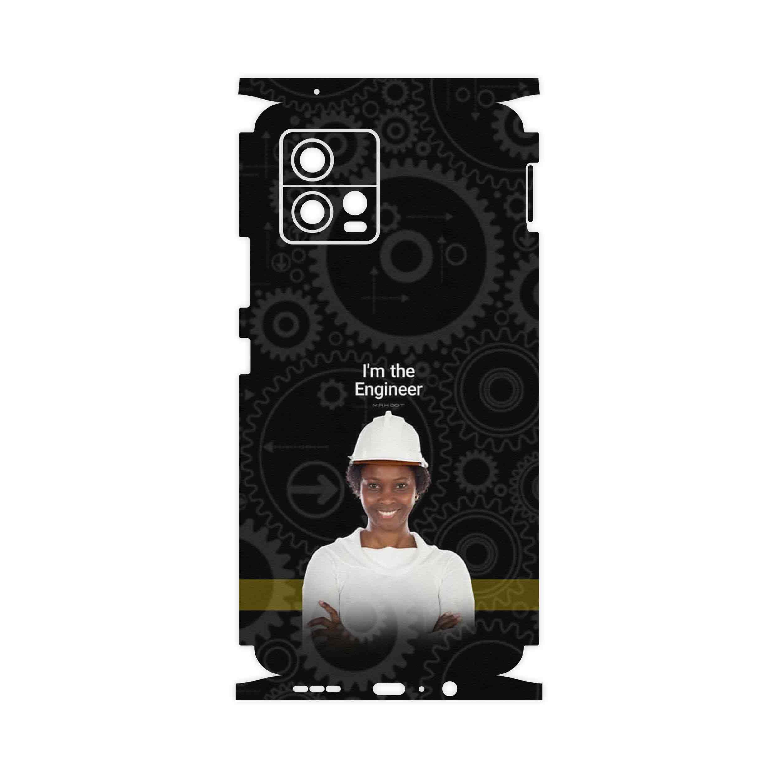 برچسب پوششی ماهوت مدل Engineer-FullSkin مناسب برای گوشی موبایل موتورولا Moto G72