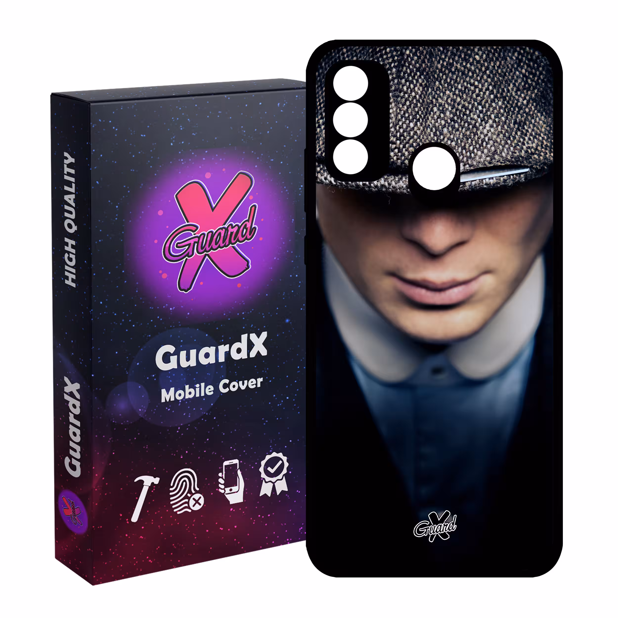 کاور گارد ایکس طرح Peaky Blinders مدل Glass10185 مناسب برای گوشی موبایل هوآوی P Smart 2020