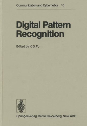 خرید و دانلود نسخه کامل کتاب Digital Pattern Recognition