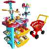 اسباب بازی سوپر مارکت مدل 703 به همراه چرخ خرید