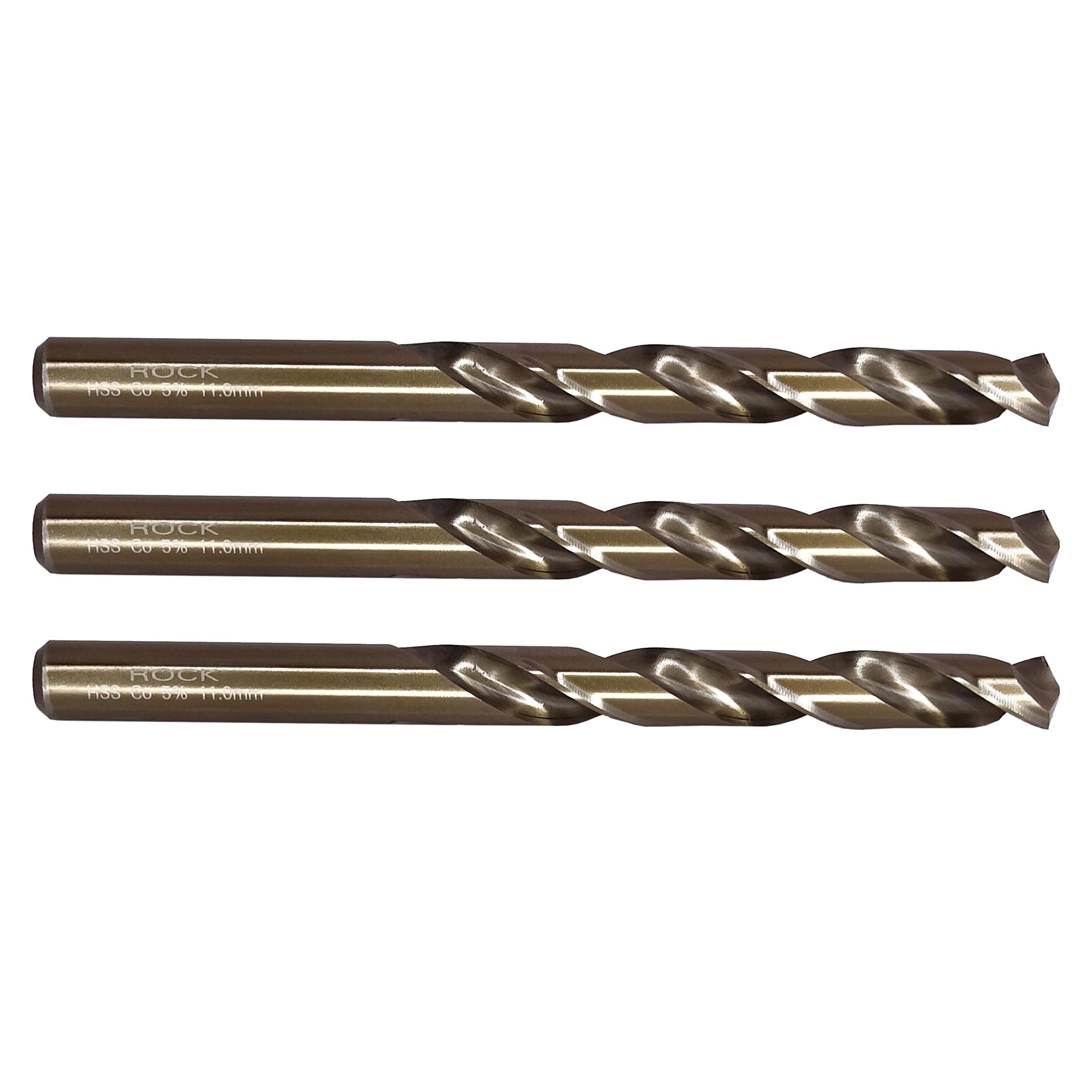 مته فلز کبالت راک مدل ART-RK-11mm سایز 11 میلی متر مجموعه 3 عددی