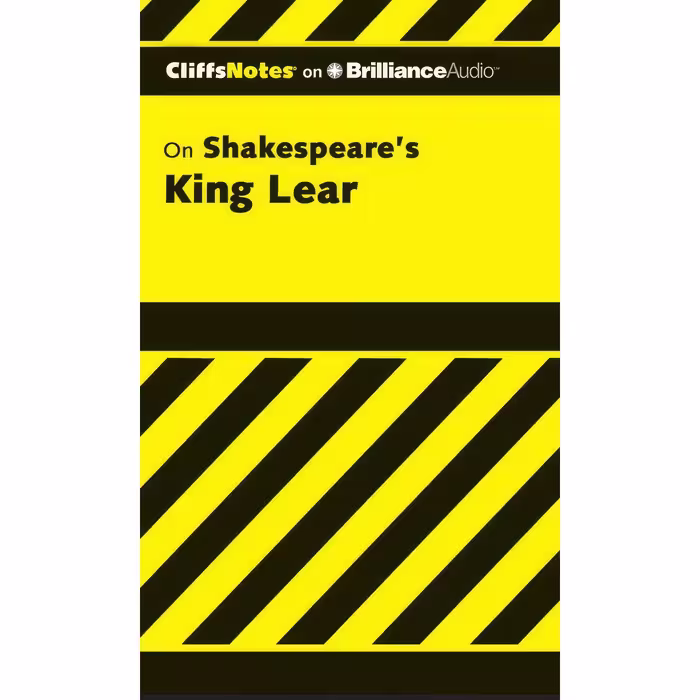 کتاب King Lear اثر Sheri Metzger Ph.D. and Kate Rudd انتشارات CliffsNotes on Brilliance