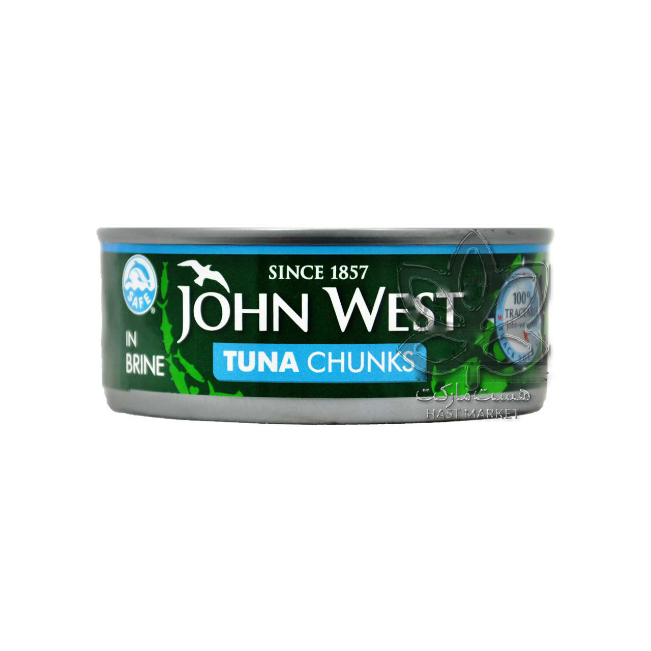 کنسرو ماهی تن در آب نمک 145 گرم جان وست - john west