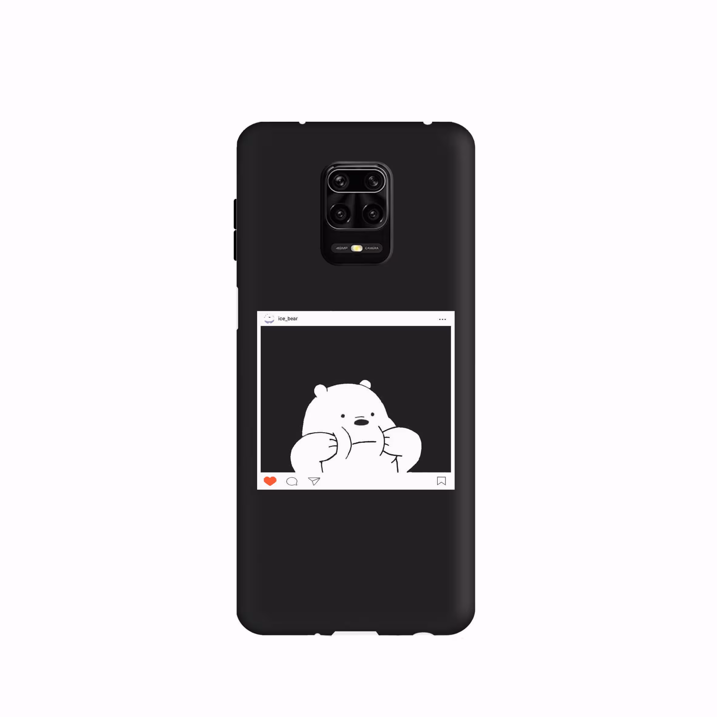 کاور طرح فانتزی خرس کد 238 مناسب برای گوشی موبایل شیائومی Redmi Note 9s / Note 9 Pro