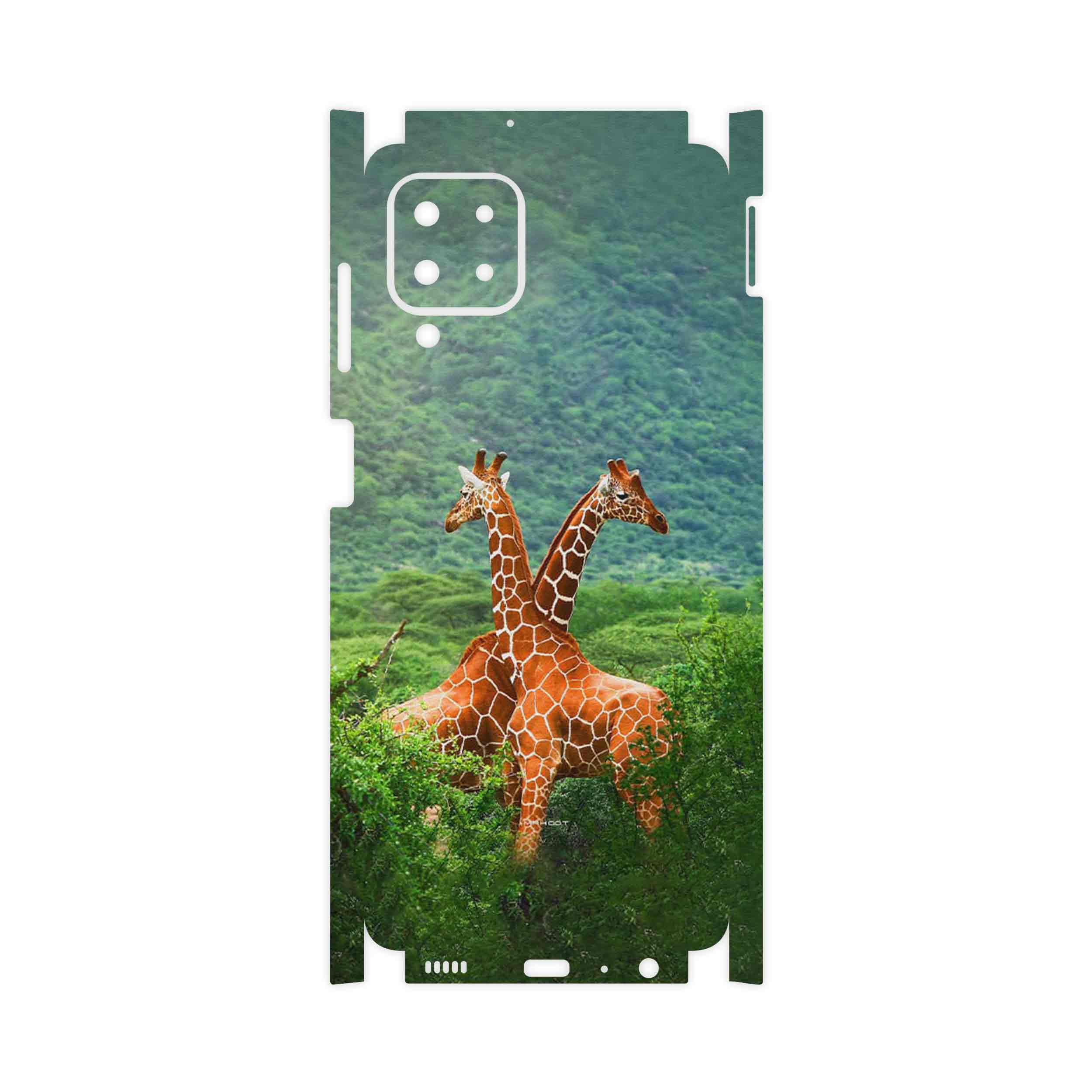 برچسب پوششی ماهوت مدل Giraffe-FullSkin مناسب برای گوشی موبایل سامسونگ Galaxy M22