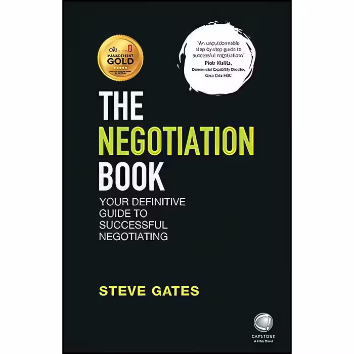 کتاب زبان اصلی The Negotiation Book اثر Steve Gates