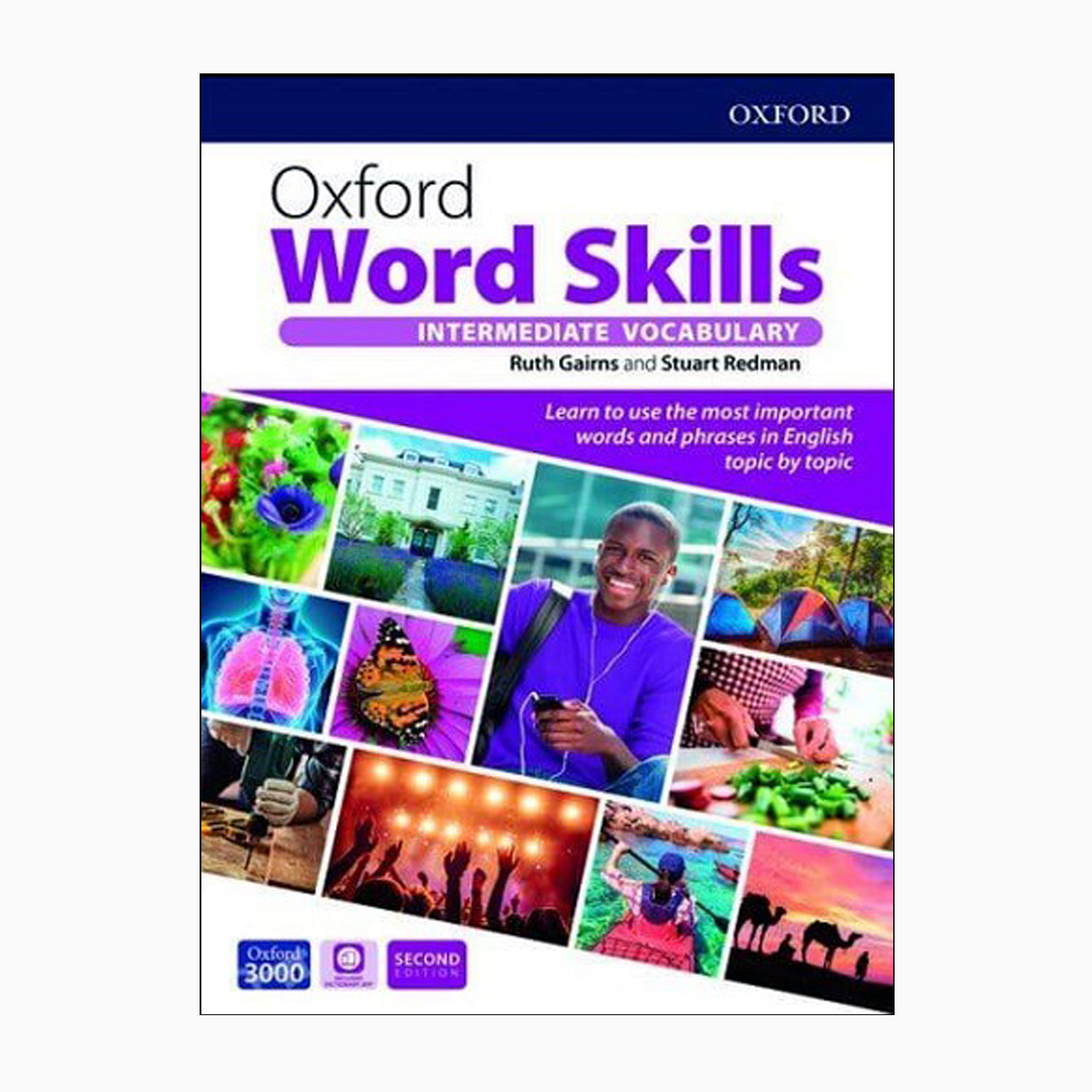 کتاب Oxford Word Skills Intermediate 2nd اثر Ruth Gairns and Stuart Redman انتشارات آکسفورد