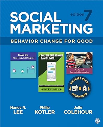 خرید و دانلود نسخه کامل کتاب Social Marketing: Behavior Change for Good (7th Edition) - Pdf