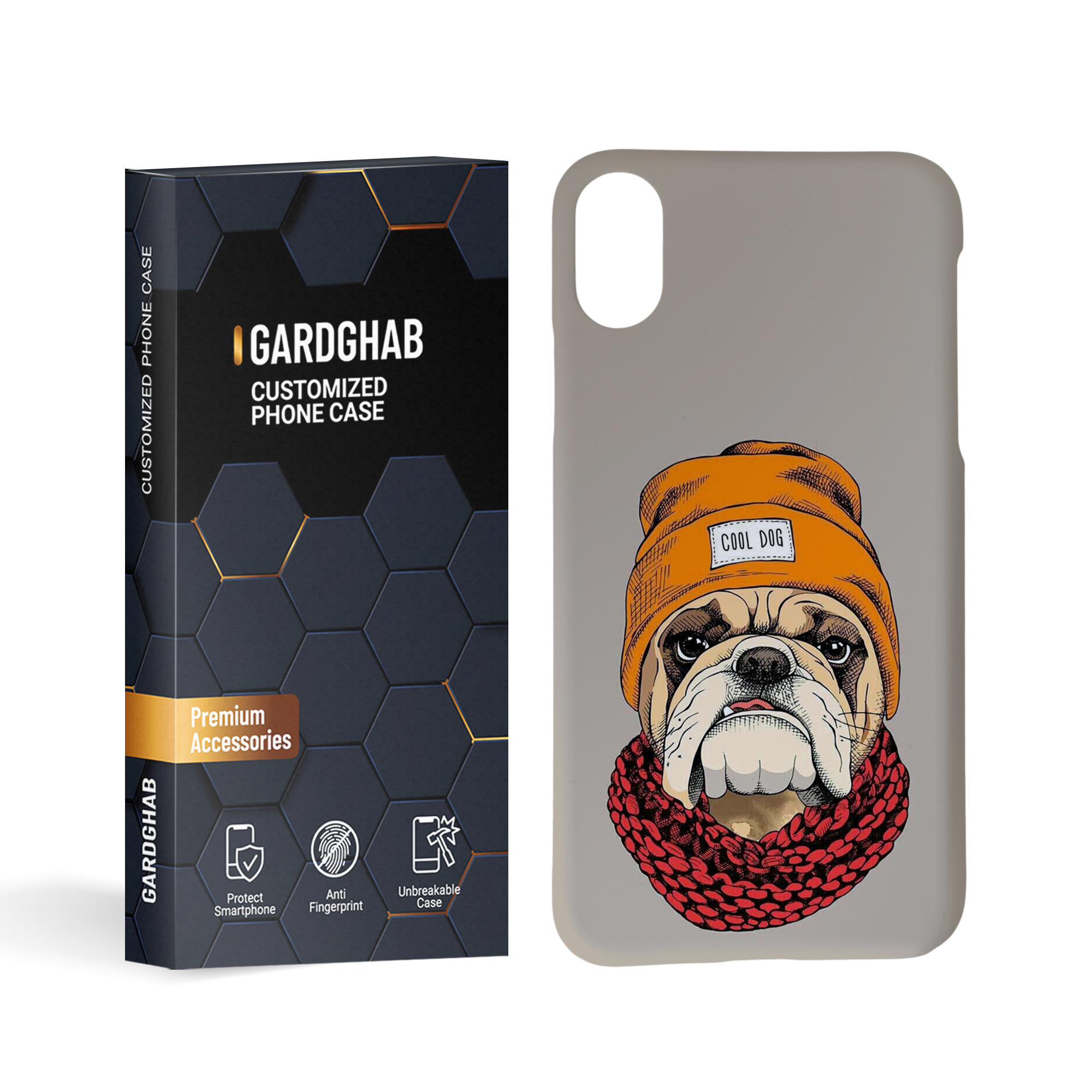 کاور گارد قاب مدل پسرانه مناسب برای گوشی موبایل اپل iphone x/xs