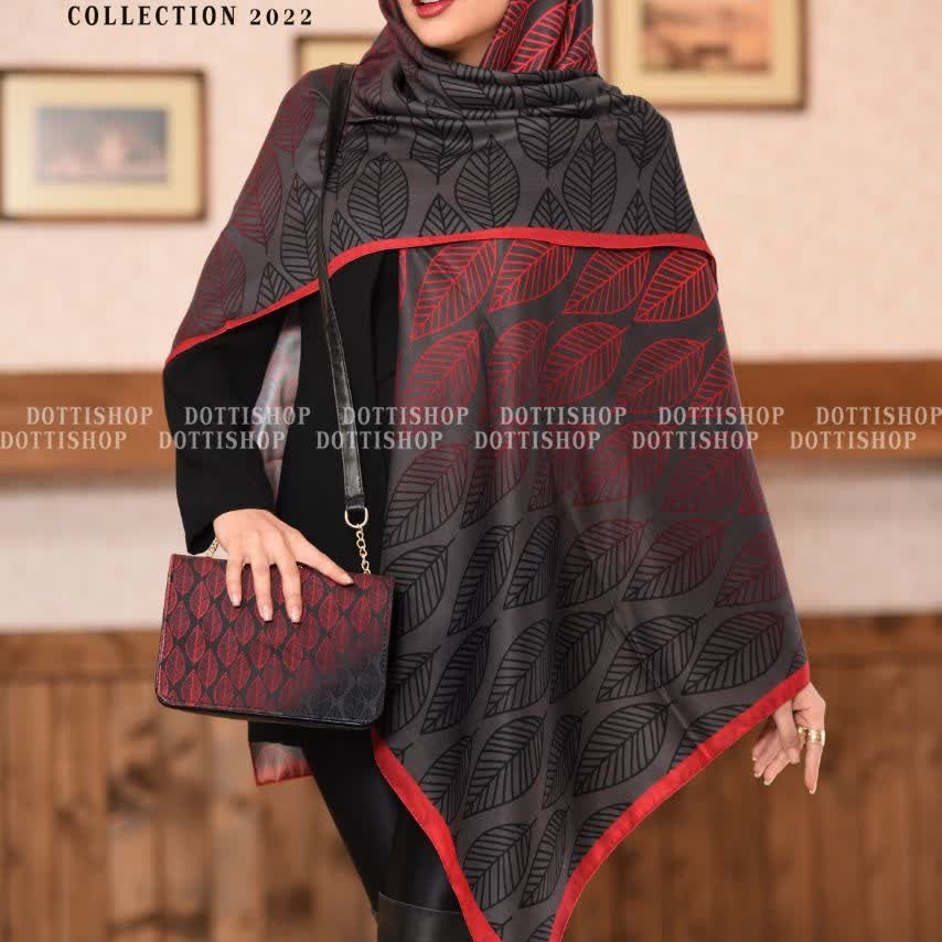 ست کیف و روسری قواره 140 کد d9