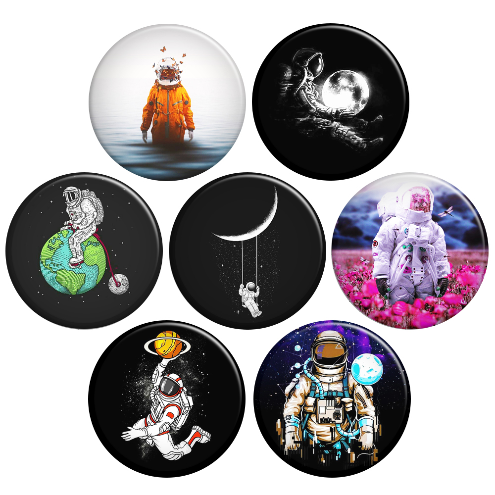 پیکسل گالری باجو طرح فضا و فضانورد کد 26 مجموعه 7 عددی