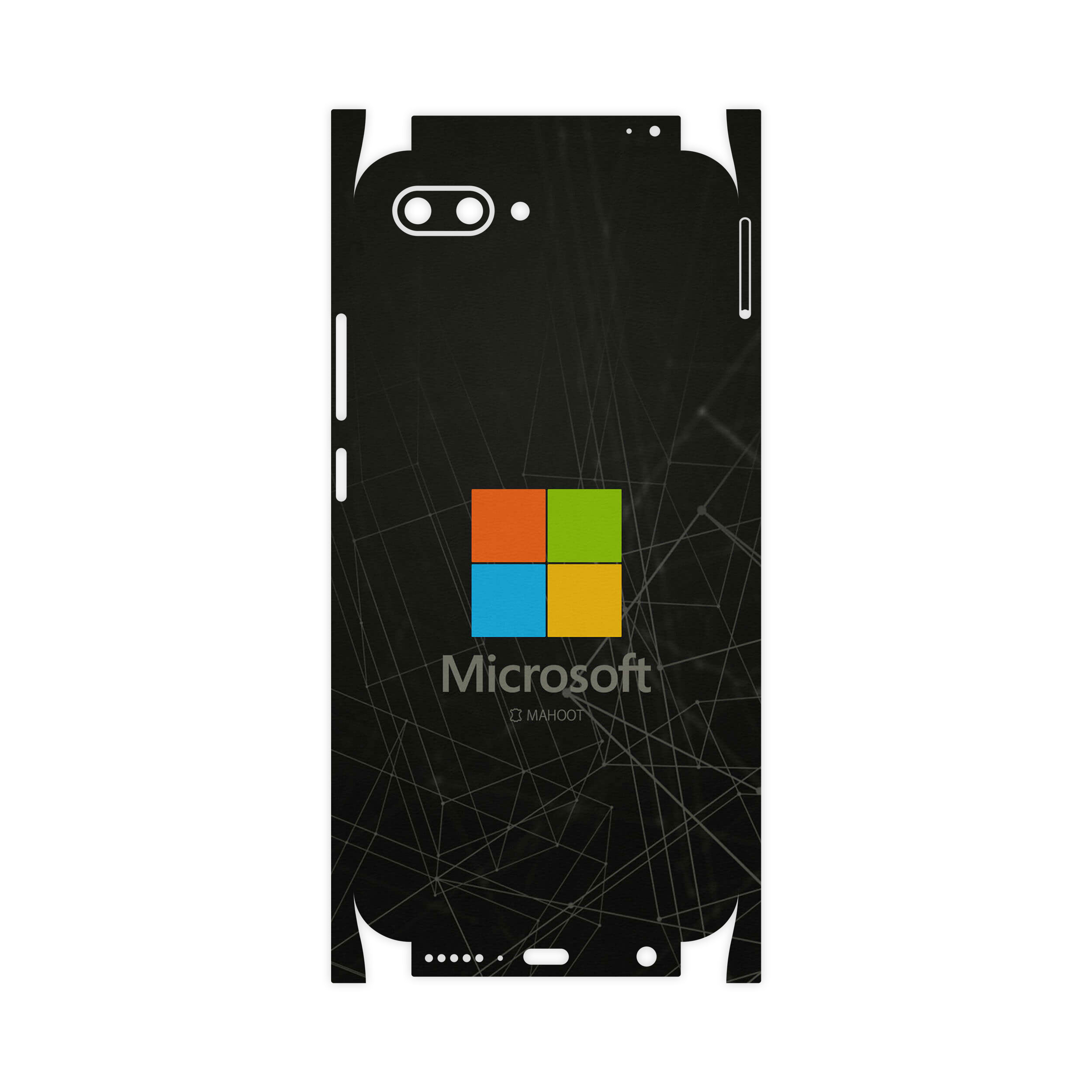 برچسب پوششی ماهوت مدل Mcrsft-FullSkin مناسب برای گوشی موبایل آنر 10
