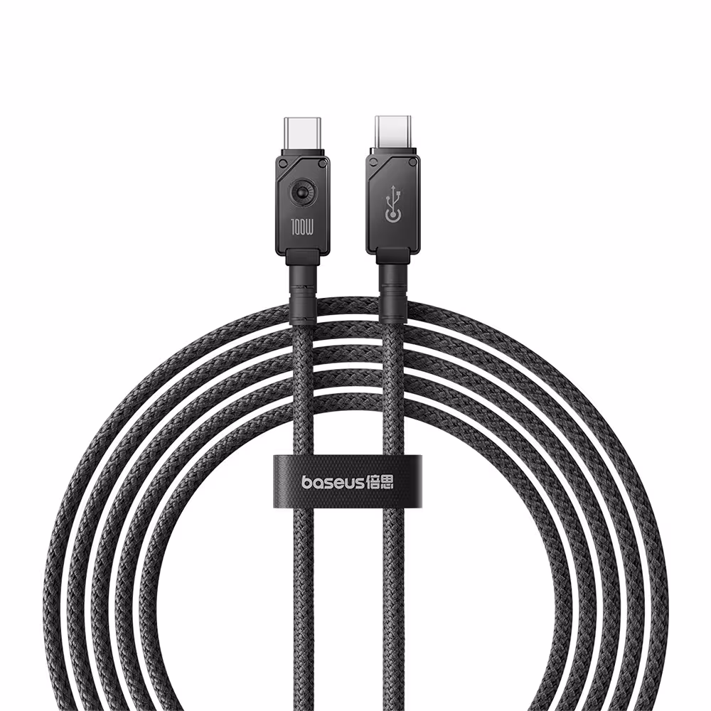 کابل دوسر تایپ سی باسئوس Baseus Fast Charging Data Cable Type-C To Type-C P10355800111-01