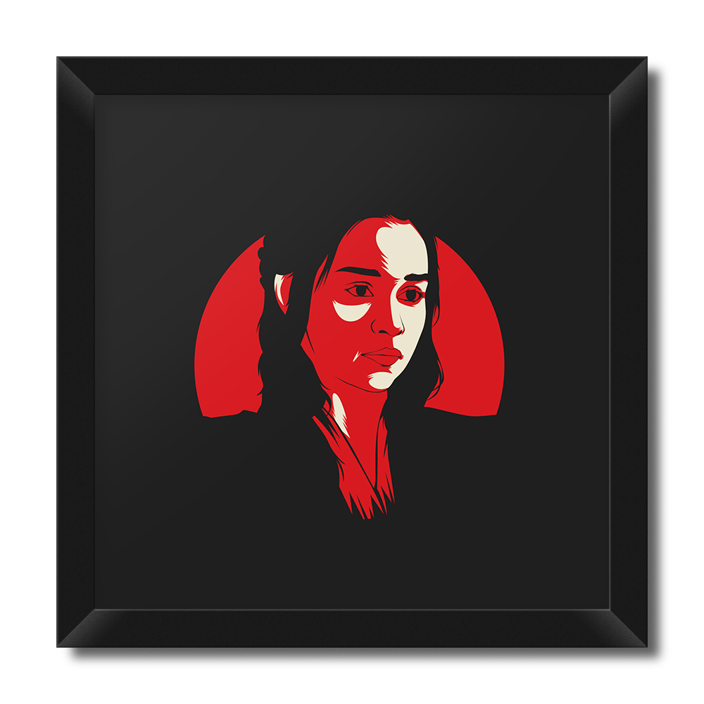 تابلو فنچ آرت طرح Game of Thrones دنریس کد GPHSET16