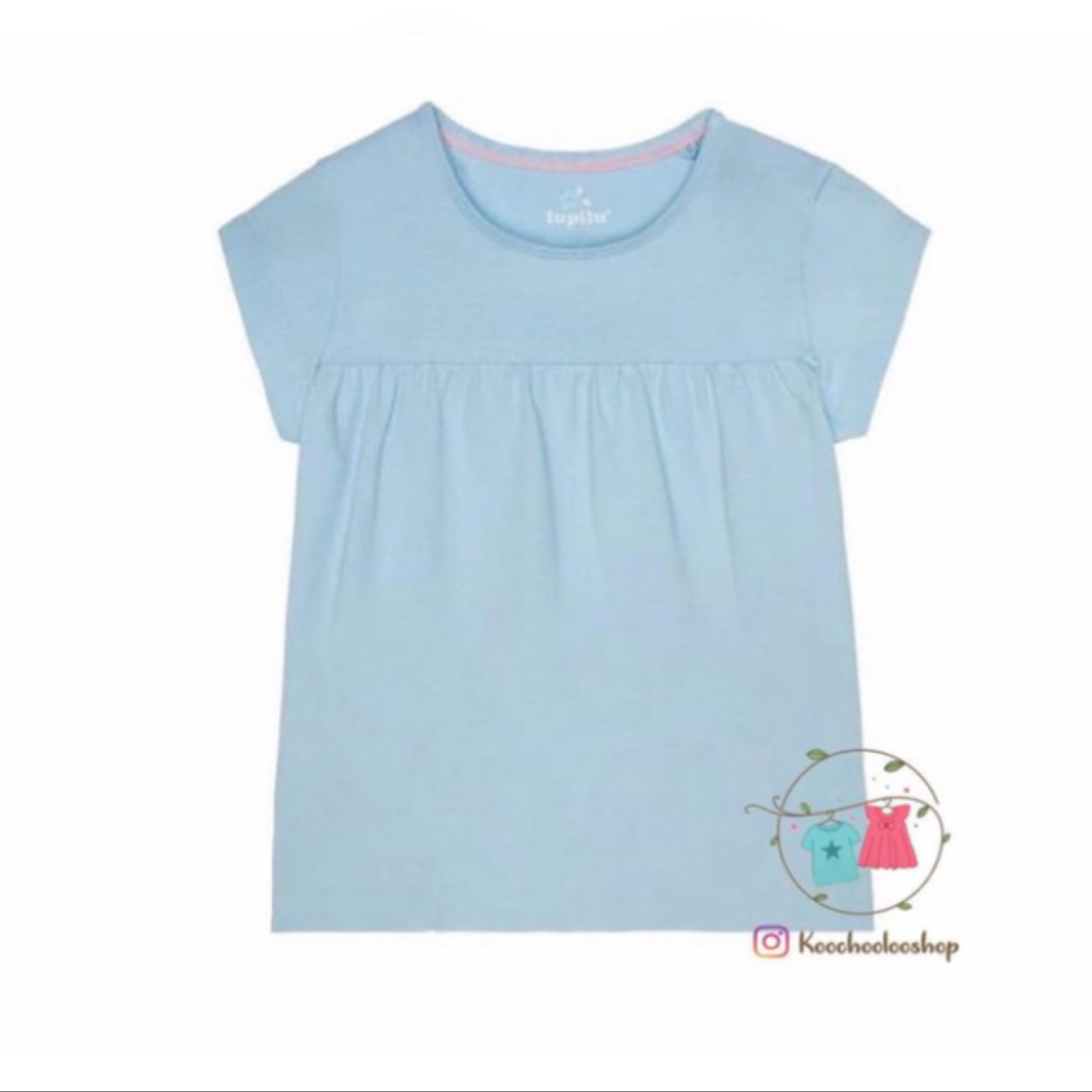 تیشرت دخترانه تمام نخی  لوپیلو آلمان  4تا6 سال شیک و لطیف