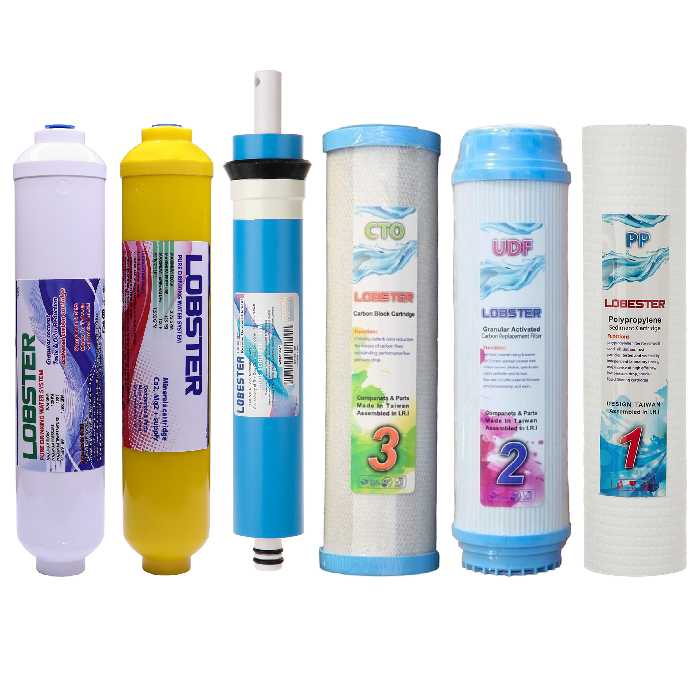 فیلتر تصفیه کننده آب لابستر مدل LF24 مجموعه 6 عددی