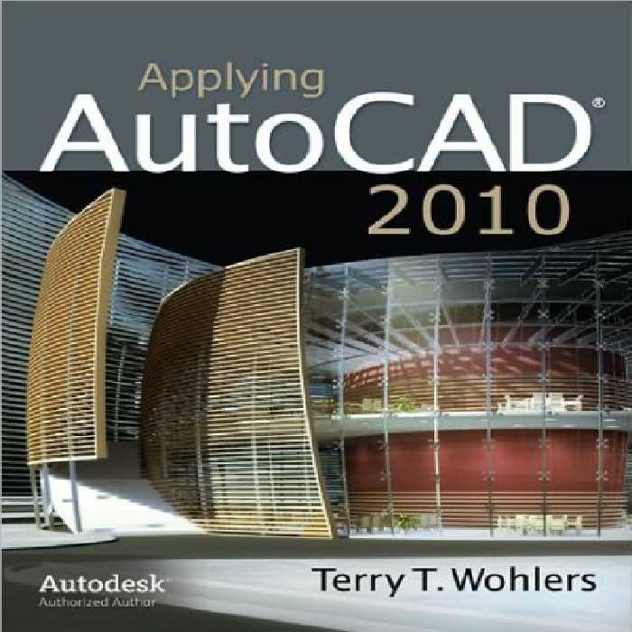 خرید و دانلود نسخه کامل کتاب Applying AutoCAD 2010