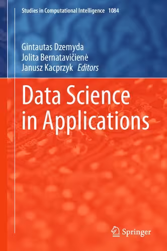خرید و دانلود نسخه کامل کتاب Data Science in Applications