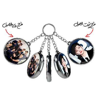 جاکلیدی خندالو طرح بنگ چان گروه استری کیدز Stary Kids مدل دوطرفه کد 1690416906