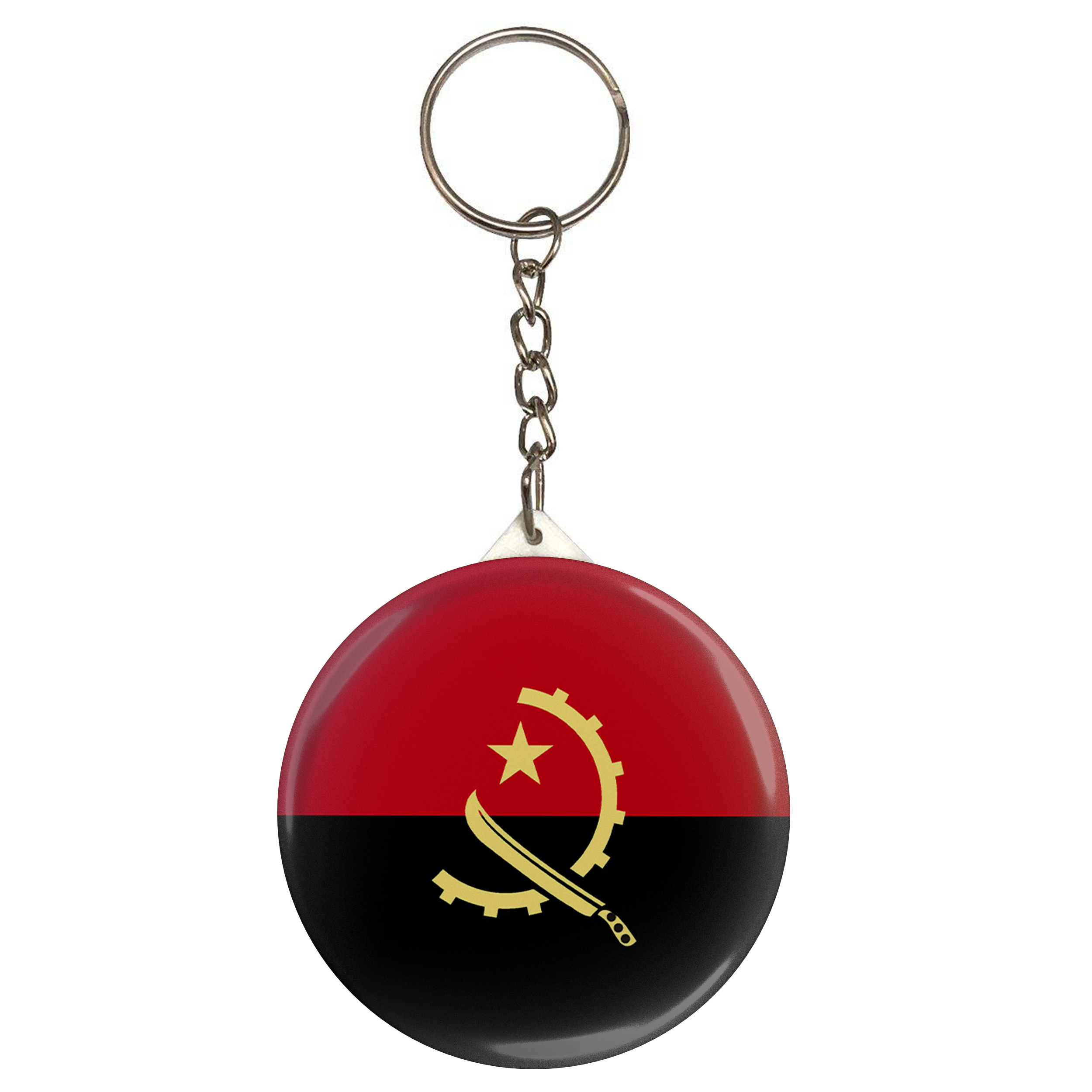 جاکلیدی طرح پرچم کشور آنگولا مدل S12357