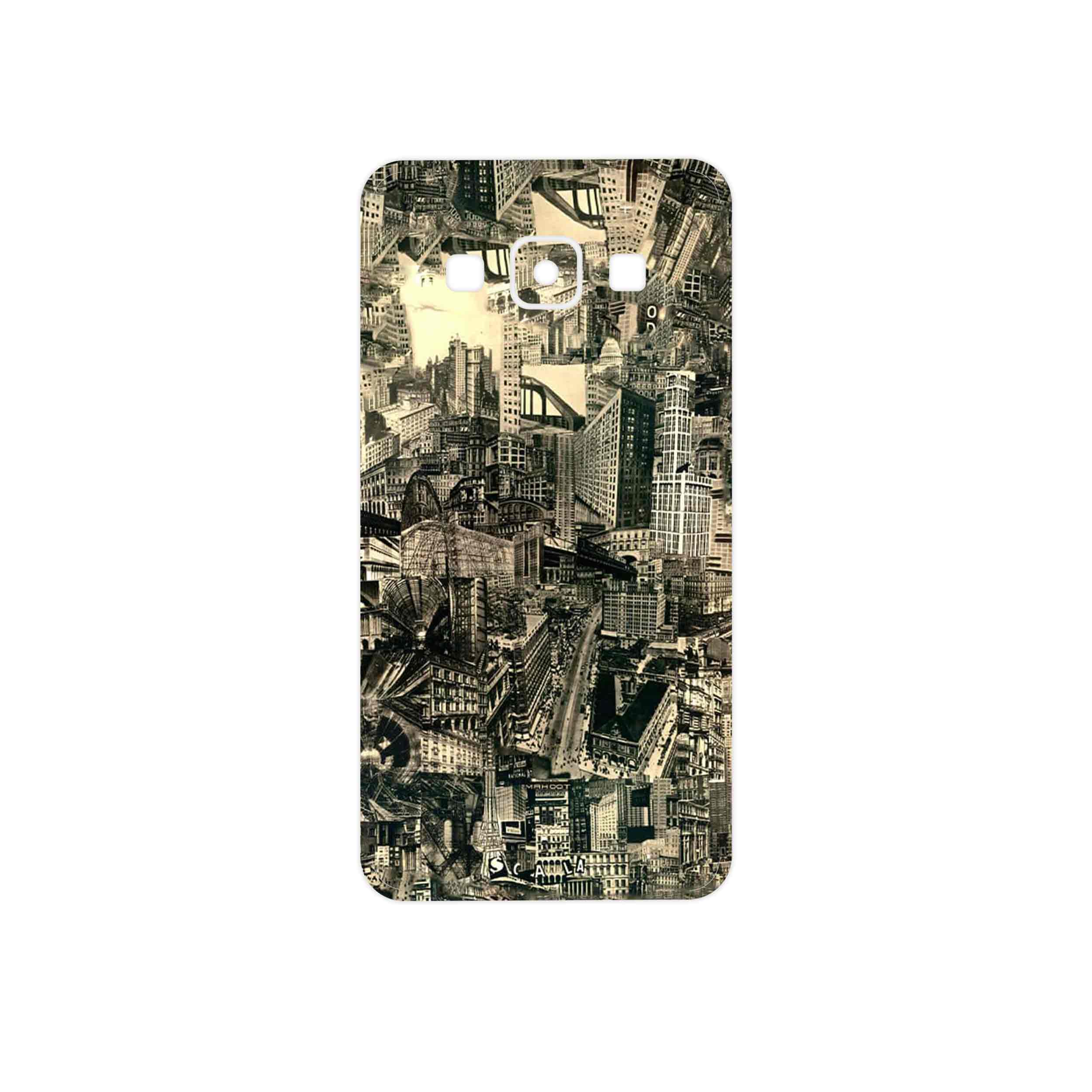 برچسب پوششی ماهوت مدل Collage of Skyscraper مناسب برای گوشی موبایل سامسونگ Galaxy A3