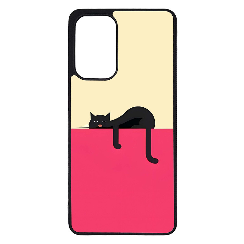 کاور طرح گربه کد G-114 مناسب برای گوشی موبایل سامسونگ Galaxy A73 / A73 5G | دیجی قاب دونی