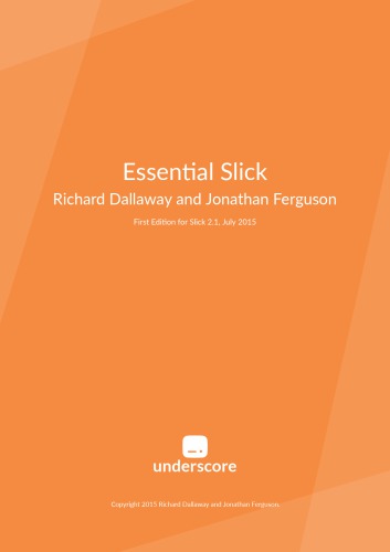 خرید و دانلود نسخه کامل کتاب Essential Slick 2