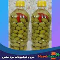 زیتون با هسته بطری