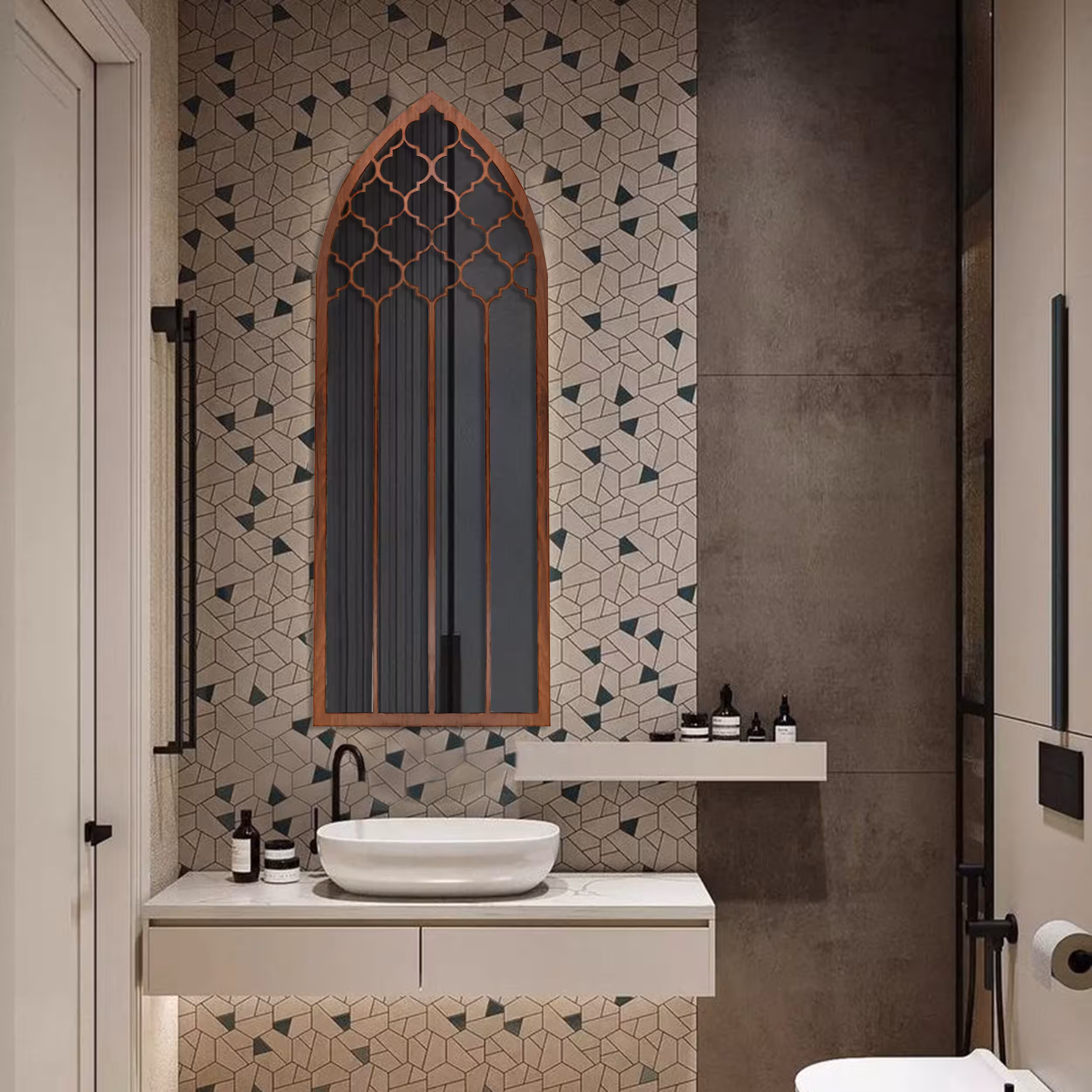 آینه سرویس بهداشتی مدل شبنم