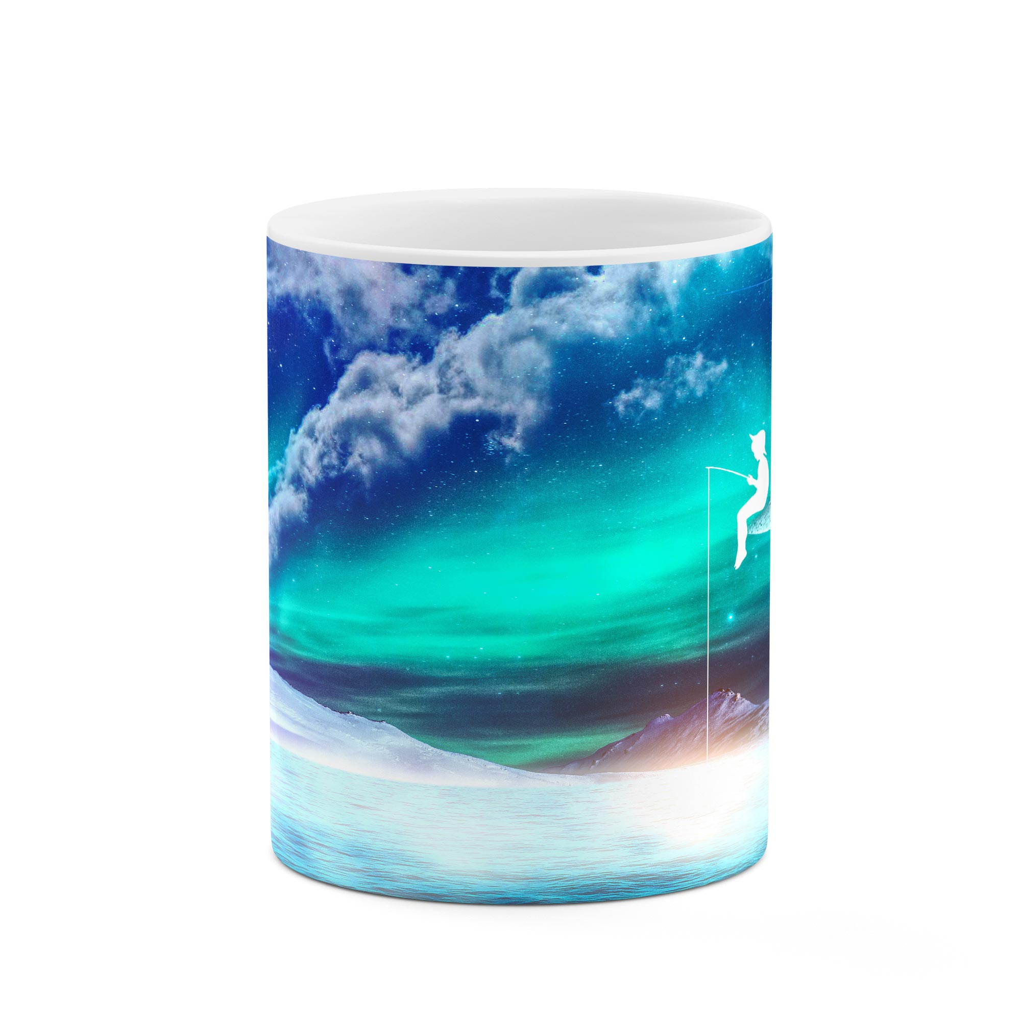 ماگ طرح پسر ماهی گیر مدل mgp02083