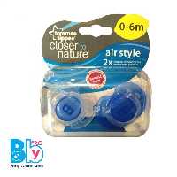 پستانک تمام سیلیکون air style دو عددی TOMMEE TIPPEE