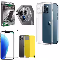 کاور ماموت مدل M-BNDL-TP0 مناسب برای گوشی موبایل اپل Iphone 13 Pro Max به همراه محافظ صفحه نمایش و محافظ پشت گوشی و محافظ لنز دوربین