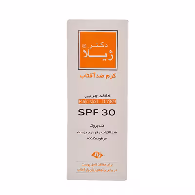کرم ضد آفتاب و ضدچروک بی رنگ دکتر ژیلا مدل Spf30 مناسب پوست های چرب حجم 65 میلی لیتر