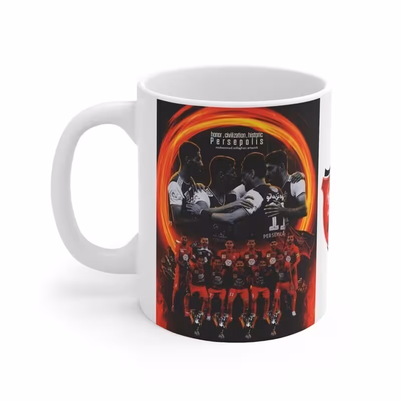 ماگ طرح تیم پرسپولیس Persepolis مدل NM1504