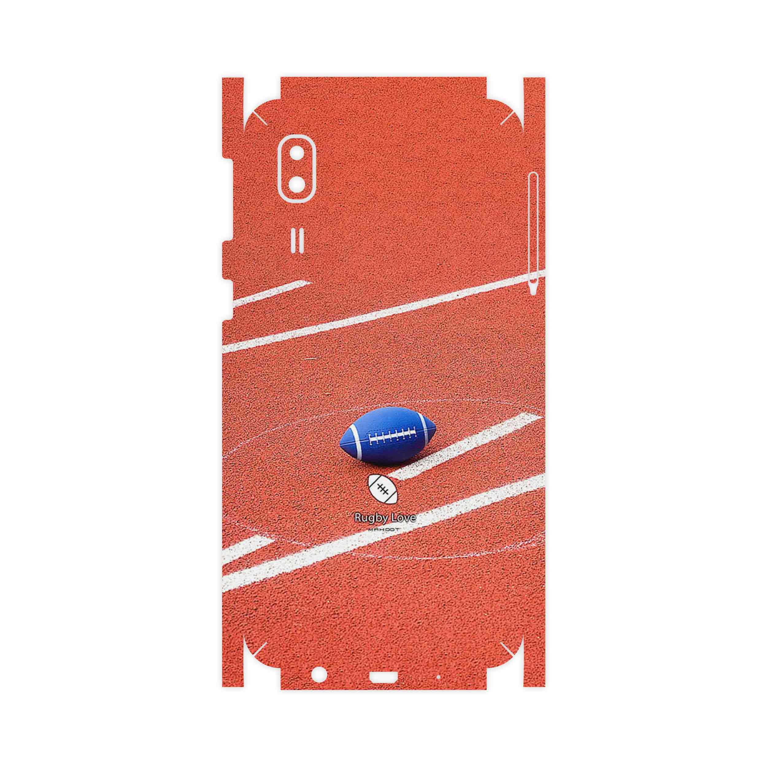 برچسب پوششی ماهوت مدل Rugby football-FullSkin مناسب برای گوشی موبایل سامسونگ Galaxy A2 Core