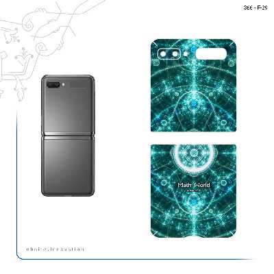 برچسب پوششی ماهوت مدل Mathematical Geometric Shape 4 مناسب برای گوشی موبایل سامسونگ Galaxy Z Flip