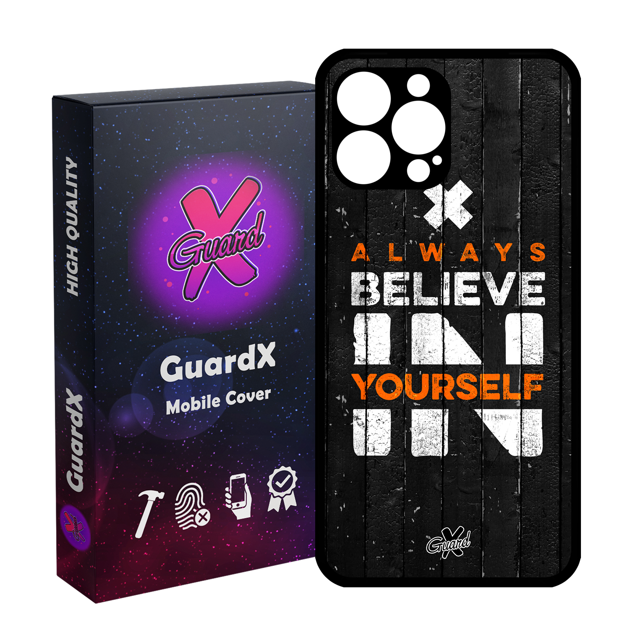 کاور گارد ایکس طرح Text مدل Glass10167 مناسب برای گوشی موبایل اپل iPhone 12 Pro Max