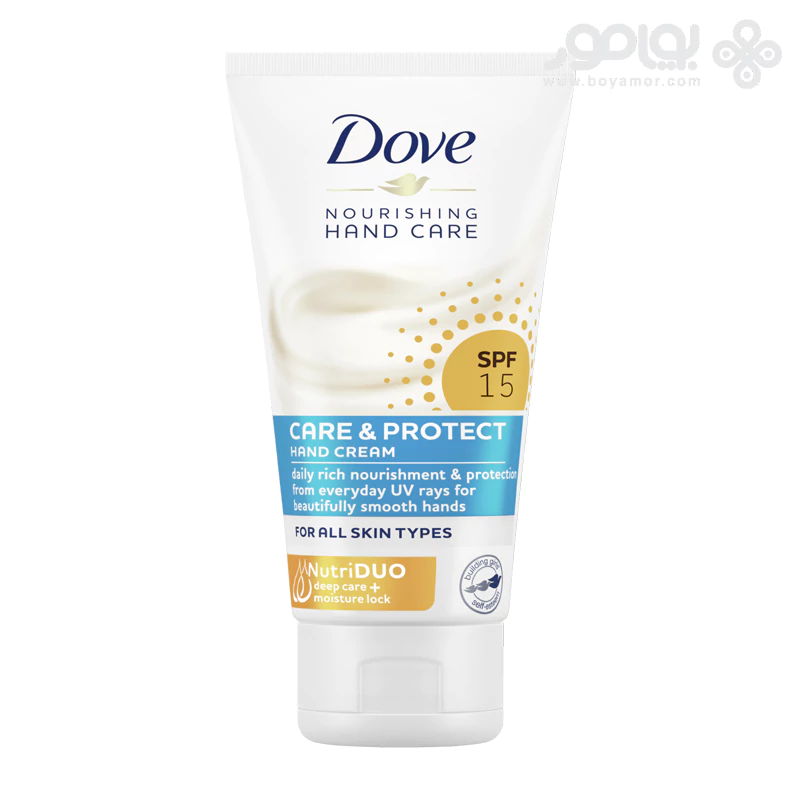 کرم مغذی و محافظ دست داو حاوی SPF15 حجم 75 میل