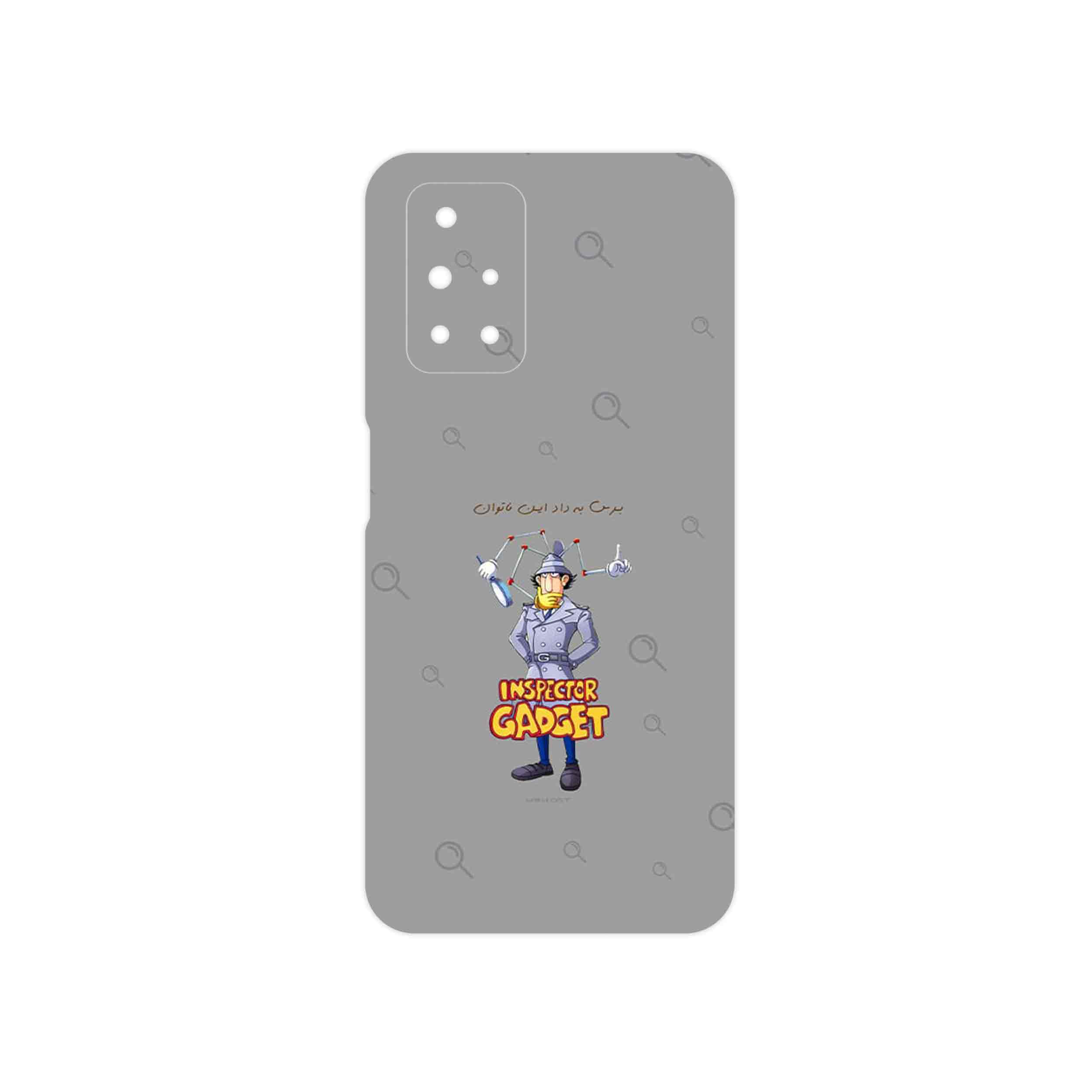 برچسب پوششی ماهوت مدل Inspector Gadget مناسب برای گوشی موبایل شیائومی Redmi 10