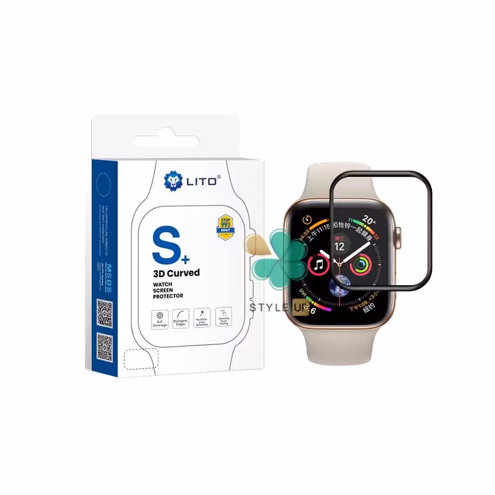 گلس ساعت هوشمند اپل واچ Apple Watch 7 45mm مدل LITO