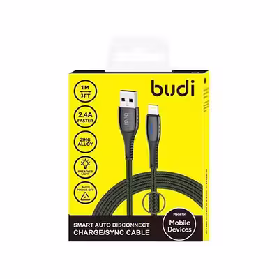 کابل تبدیل USB به لایتنینگ بودی مدل M8J212M طول 1 متر