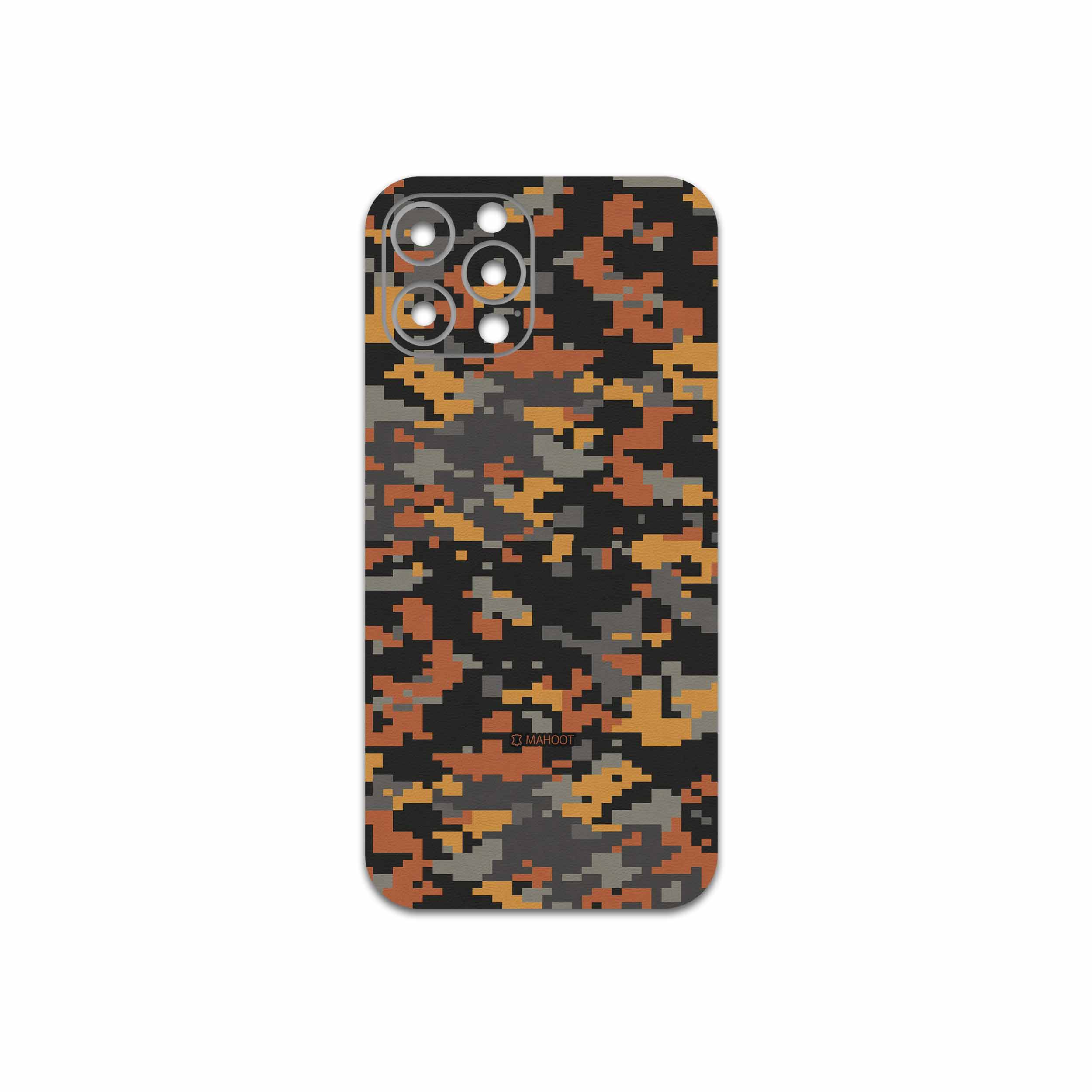 برچسب پوششی ماهوت مدل Army-Autumn-pixel مناسب برای گوشی موبایل اپل iPhone 12 Pro Max